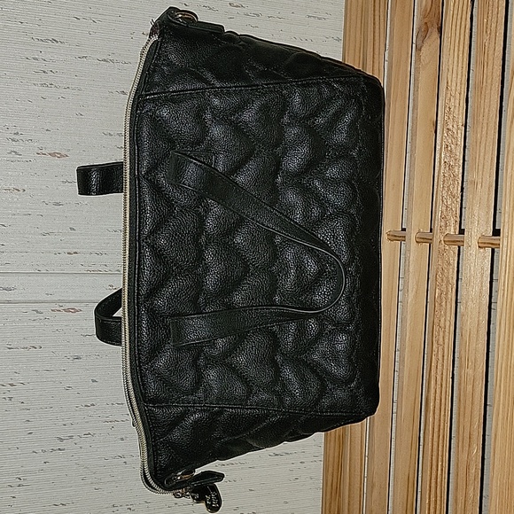 Betsey Johnson heart quilted purse - Picture 2 of 8